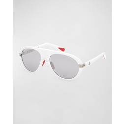 Moncler ML 0249 21G, SINGLELENS Sunglasses, MALE