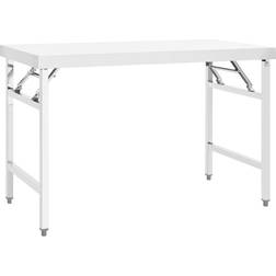 vidaXL Kitchen Folding Work Table 120x60x80 cm Stainless Steel