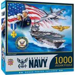 MasterPieces 1000 Piece Jigsaw Puzzle for Adults U.S Navy 19.25 x26.75