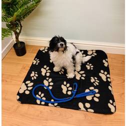 Geko Paw Print Fleece Blankets