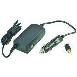 2-Power CCC0729G Auto 45W Black power adapter/inverter