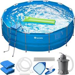 tectake Swimming pool Merina blue