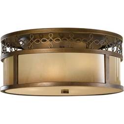 FEISS Justine 3 Light Flush Ceiling Pendant Lamp