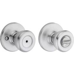 Kwikset Satin Chrome Bed/Bath Tylo Privacy Door Knob