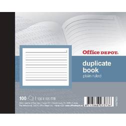 Office Depot Plain Ruled Duplicate Book 102