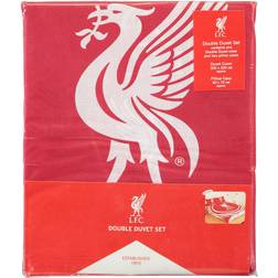 Double, Liverpool FC Pulse Duvet Cover Red, White