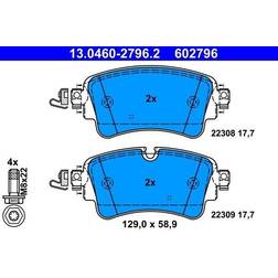 ATE Brake Pad Set, disc brake 13.0460-2796.2