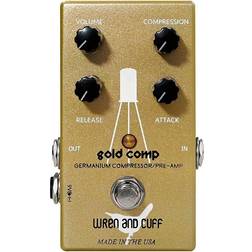 Wren And Cuff Gold Comp Germanium Compressor/Pre-Amp Effects Pedal