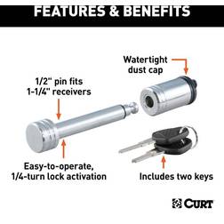 CURT Trailer Hitch Locks & Coupler Locks