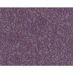 EDEM 9040-29 Flowers wallcovering wall shiny violet red lilac 10.65 sqm