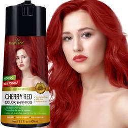 Cherry-Red Hair Color Shampoo Enriched Dye Shampoo