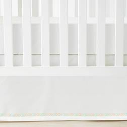 Lush Decor Baby Printed Textured Arrow Multicol ored Crib Skir