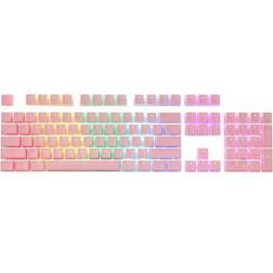 Redragon Pink Pudding Keycaps 104pcs (English)