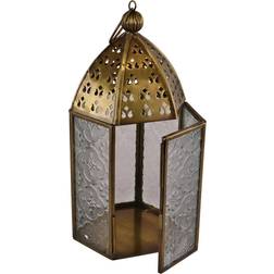 Geko Small Metal Moroccan Style Kasbah Lantern Candle Holder