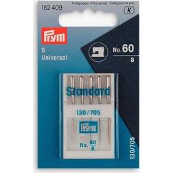 Prym Sewing Machine Needles, Pack of 5, Silver