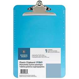 Sparco Business Spring Clip Plastic Clipboard