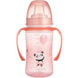 Canpol Babies Exotic Animals training cup with handles 6 m Pink 240 ml