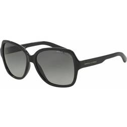 Armani Exchange AX4029S Black - Black 57-15-135