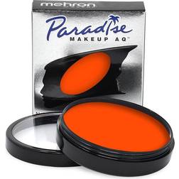 Mehron Makeup Paradise Makeup AQ Face & Body Paint (1.4 oz) (Super Nova – Neon Orange/Orange UV)