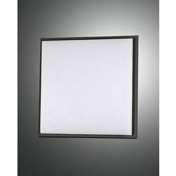 Fabas Luce Desdy LED Surface Mounted Black Wall light