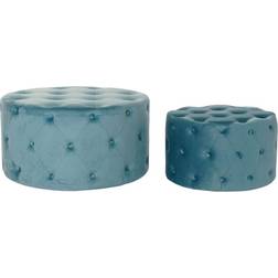 Dkd Home Decor Modern Foot Stool 42cm 2pcs