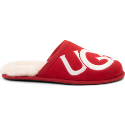 UGG Scuff Logo - Samba Red/Cream