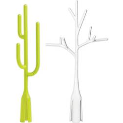 Boon Twig & Poke Drying Rack Accessory Bundle in Green/White