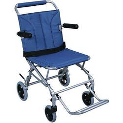 Drive Medical Super Light Folding Transport Wheelchair with Carry Bag CVS