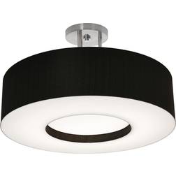 AFX Montclair 2 Semi Mount Montclair MCF1932MB-BKSF Ceiling Flush Light