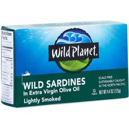 Wild Planet Sardines Virgin Olive 4.4