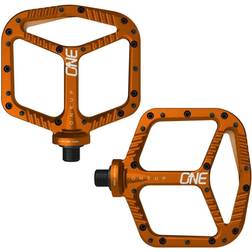 OneUp Components Aluminum platform pedals orange