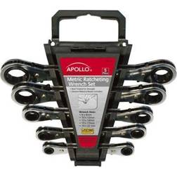 Apollo Tools Metric Set Ratchet Wrench