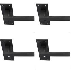 Loops 4x pair Straight Square on Slim Lock Backplate