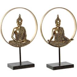 Dkd Home Decor Metal Buddha Resin 26 Figurine