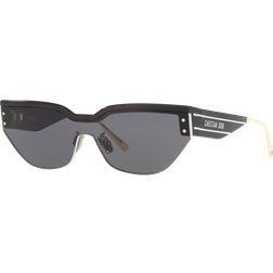 Shield Sunglasses, 144mm Black/Gray