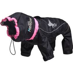 Dog Helios Command JKHL8BKSM Weather King Ultimate Windproof Bodied Pet Jacket, Small &