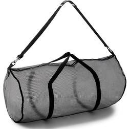 Champion Sports Mesh Duffle Bag, Black