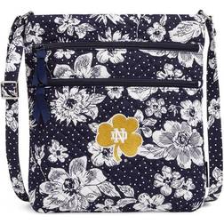 Vera Bradley Notre Dame Fighting Irish Rain Garden Triple-Zip Hipster Crossbody Bag