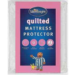 Silentnight Quilted Mattress Cover White (200x180cm)