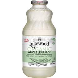 Lakewood Organic Whole Leaf Aloe Fresh Pressed Juice Lemon