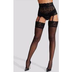 Ann Summers Hosiery Bow Back Suspender Set