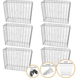 Gabion Baskets Wire Cages Mesh Garden