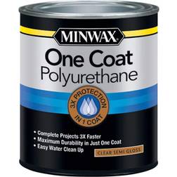 One Coat Polyurethane Clear Semi-gloss Water-based