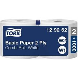 Tork 129262 Basic Paper 320 Combi Roll 2-Ply 2