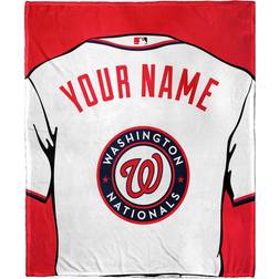 MLB The Northwest Washington Nationals Personalized Silk Touch Sherpa Blankets