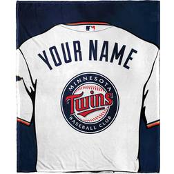 MLB The Northwest Minnesota Twins Personalized Silk Touch Sherpa Blankets