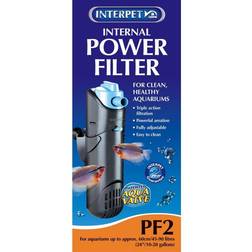 Interpet Aquarium Power Filter for Fish Tanks, Black/Blue