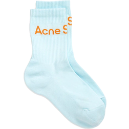 Acne Studios Ribbed Logo Socks