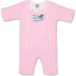 Baby Merlin Size 3-6M Microfleece Sleepsuit Wearable Blanket In Pink Pink 3-6 Months