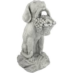 Design Toscano Man's Best Friend Dog Garden Sculpture